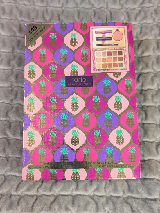tarte Other - Tarte Passport To Paradise 4pc Collector's Set Eyeshadow Palette Missing Mascara
